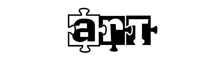 Pieces BW  Free Fonts Download