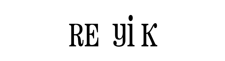 RE%2B%2Byi%2BK Pharmacy MMX Font