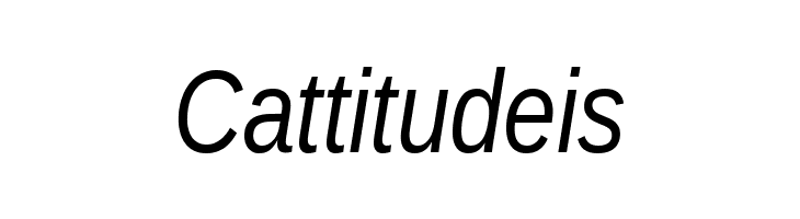 Liberation Sans Narrow Italic  Free Fonts Download