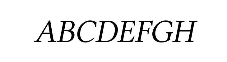 Linux Libertine O Italic  Free Fonts Download