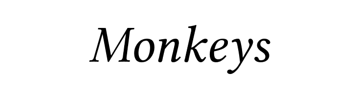 Linux Libertine Italic  Free Fonts Download