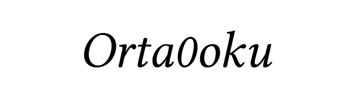 Linux Libertine Italic  Free Fonts Download