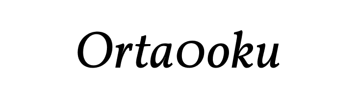 Vollkorn Italic  Free Fonts Download