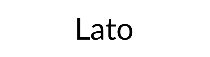 Lato Lato Regular Font