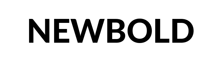 NEWBOLD Lato Black Font