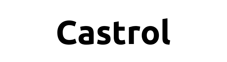 Castrol Ubuntu Bold Font