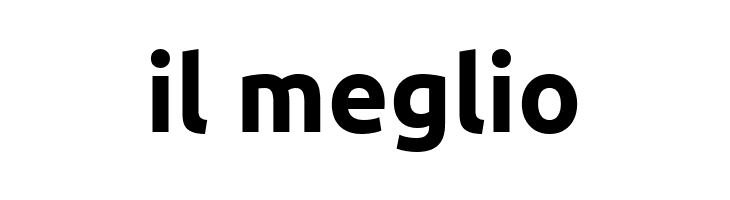il%2Bmeglio Ubuntu Bold Font