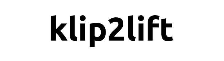 klip2lift Ubuntu Bold Font