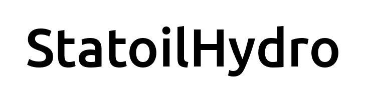 StatoilHydro Ubuntu Medium Font