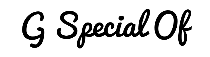 G%2BSpecial%2BOf Pacifico Font