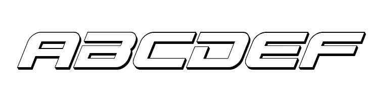 Gunship Shadow Ital  Free Fonts Download