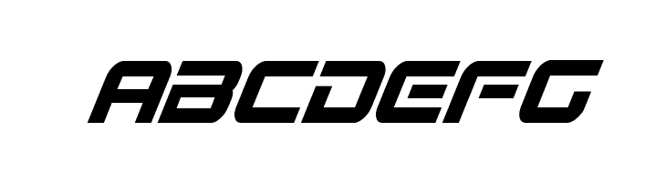 Gunship Condensed Ital  Free Fonts Download