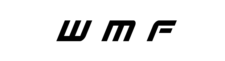 Gunship Condensed Ital  Free Fonts Download