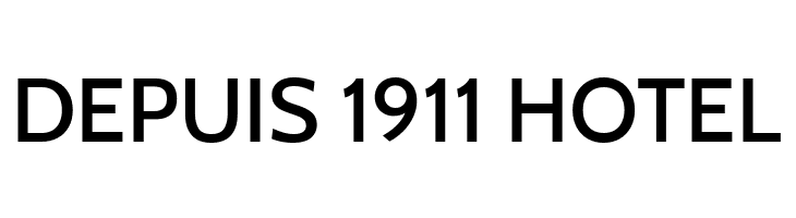 DEPUIS%2B1911%2BHOTEL Cabin Medium Font