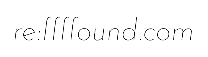 Josefin Sans Thin Italic  Free Fonts Download