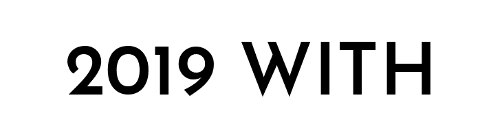 2019%2BWITH Josefin Sans SemiBold Font