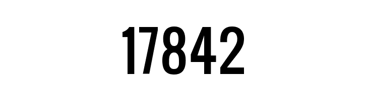 17842 Oswald Font