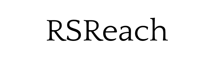 RSReach Quattrocento Roman Regular Font