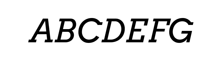 Arvo-Italic  Free Fonts Download