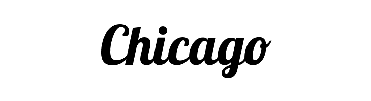 Chicago Lobster Font