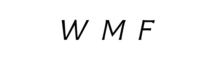 GFS Neohellenic Italic  Free Fonts Download