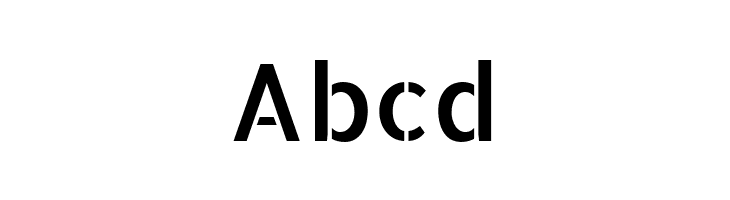Allerta Stencil  Free Fonts Download