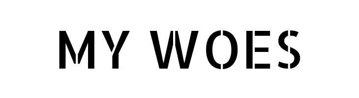 Allerta Stencil  Free Fonts Download