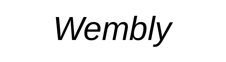 Arimo Italic  Free Fonts Download