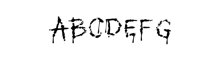 My Bleeding Scars  Free Fonts Download