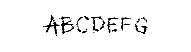 My Scars  Free Fonts Download