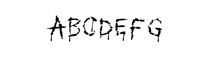 MyBleedingScarsOT  Free Fonts Download