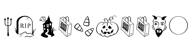 Trick or Treat 2  Free Fonts Download