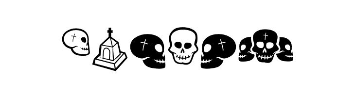 DiaDeLosMuertosOT  Free Fonts Download