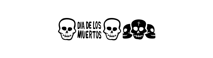 Dia De Los Muertos OT  Free Fonts Download