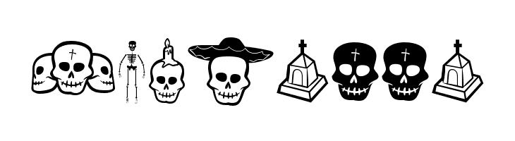 Dia De Los Muertos OT  Free Fonts Download