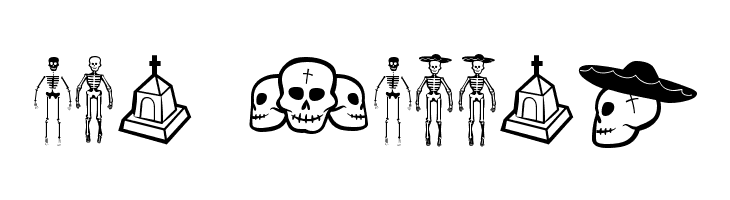 Dia De Los Muertos OT  Free Fonts Download