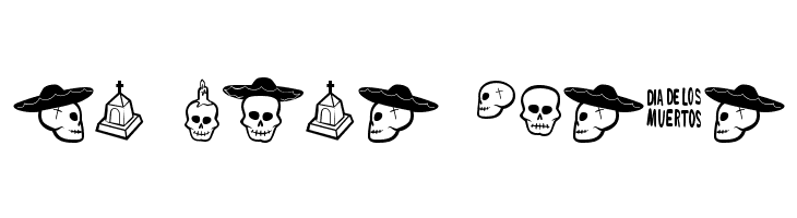 Dia De Los Muertos OT  Free Fonts Download