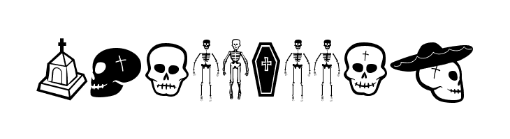 Dia De Los Muertos OT  Free Fonts Download