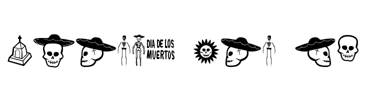Dia De Los Muertos OT  Free Fonts Download