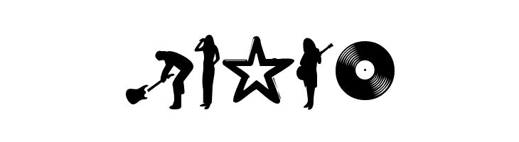 Rock Star 2.0 OT  Free Fonts Download