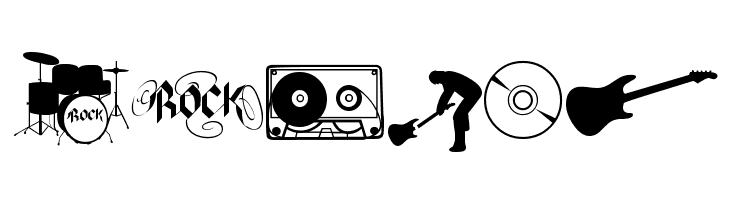 Rock Star 2.0 OT  Free Fonts Download