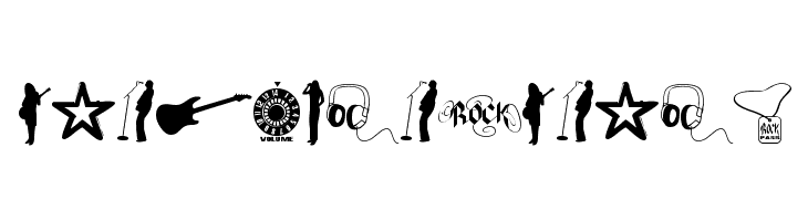 Rock Star 2.0 OT  Free Fonts Download