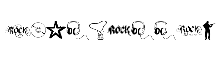 Rock Star 2.0 OT  Free Fonts Download