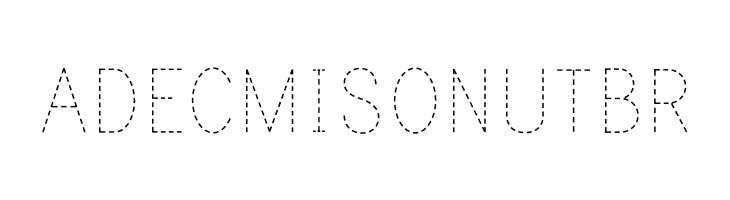 PrintDashedOT  Free Fonts Download