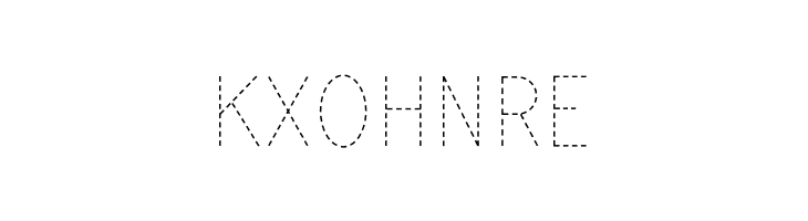 PrintDashedOT  Free Fonts Download