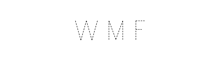 PrintDashedOT  Free Fonts Download
