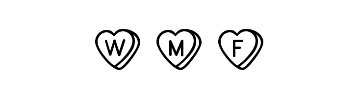 Sweet Hearts  Free Fonts Download