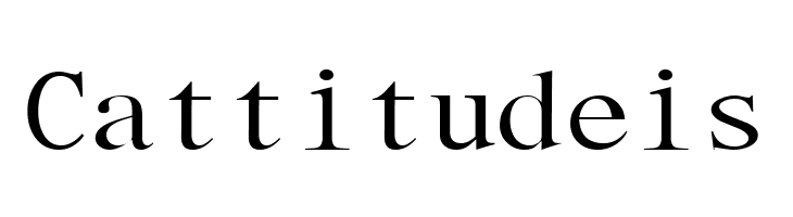 Cincinnatus!"  Free Fonts Download