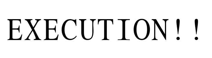 Cincinnatus!"  Free Fonts Download