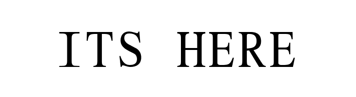 Cincinnatus!"  Free Fonts Download